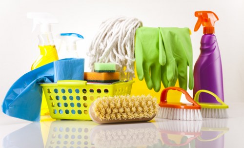 Carpet cleaners team working responsibly in Shepherds Bush