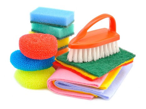 Spot treatment and deep carpet cleaning illustration