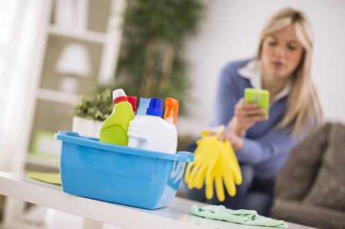 Safe transaction area for Carpet Cleaners Shepherdsbush