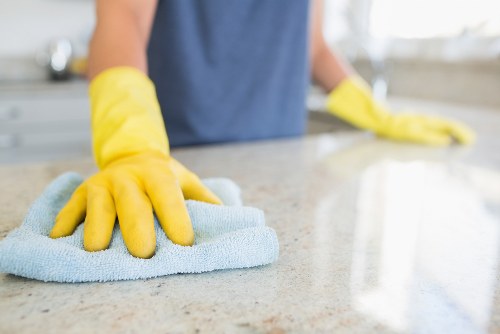 Protected payment processing for cleaning services